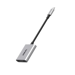 XREAL X7007 huby i koncentratory USB 2.0 Type-C Szary