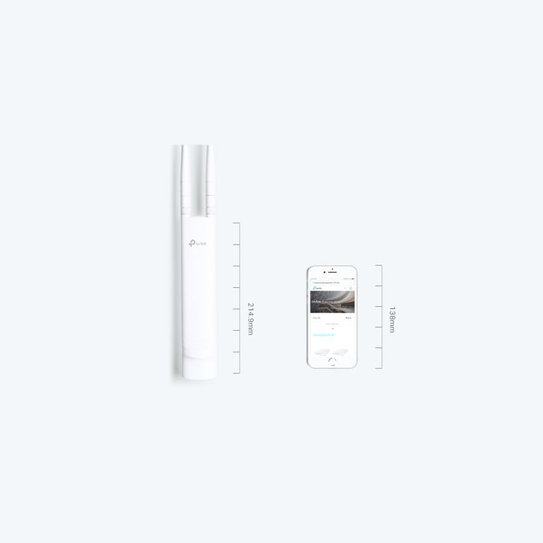 TP-Link EAP113-Outdoor 300 Mbit/s Biały Obsługa PoE