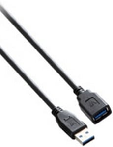 V7 V7E2USB3EXT-1.8M USB Cable USB 3.2 Gen 1 (3.1 Gen 1) 1.8 m USB A Black