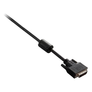 V7 V7E2DVI-03M-BLK kabel DVI 3 m DVI-D Czarny