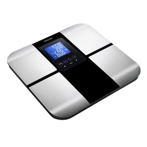 Sencor SBS 6015BK Waage Schwarz, Silber Elektronische Personenwaage