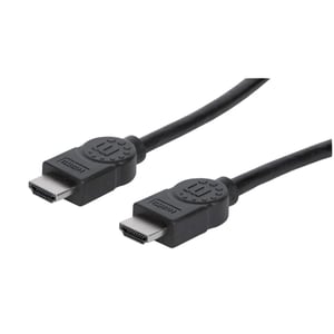 Manhattan 323215 HDMI-kabel 2 m, HDMI typ A (standard), svart