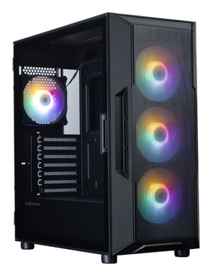 Zalman I3 NEO V2 BLACK zabezpieczenia & uchwyty komputerów Midi Tower Czarny