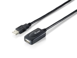 Equip 133311 USB-kabel USB 2.0 15 m USB A Svart