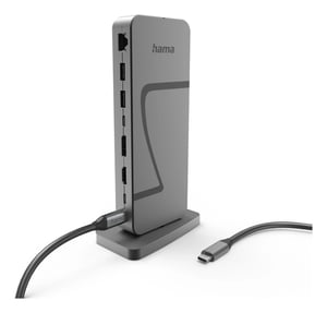 Hama Connect2Office Speed USB 3.2 Gen 1 (3.1 Gen 1) Type-C 40000 Mbit/s Antracyt