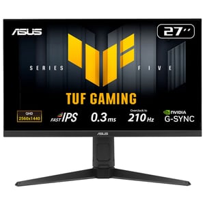 ASUS TUF Gaming VG27AQL5A monitor komputerowy 68,6 cm (27") 2560 x 1440 px Wide Quad HD LCD Czarny