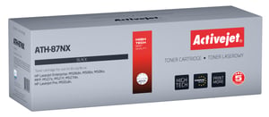 Activejet Toner ATH-87NX do drukarek HP; Zamiennik HP 87X CF287X; Supreme; 18000 stron; czarny