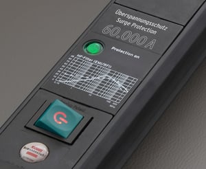 Brennenstuhl 1951150500 rozgałęziacz 3 m 5 x gniazdo sieciowe Wewnętrzna Czarny
