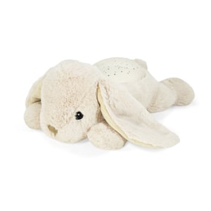 Cloud B Twilight buddies – Bunny nocna lampka dziecięca Wolnostojący Jasny Szary LED
