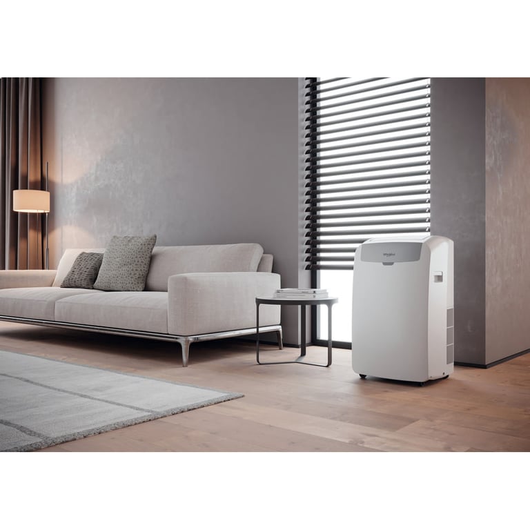 Whirlpool PACW29COL klimatyzator przenośny 51 dB Szary, Biały