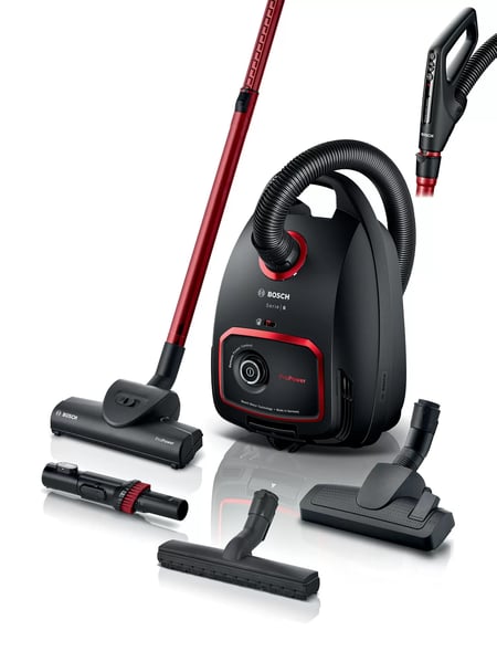 Bosch Serie 6 BGL6POW2 odkurzacz Cylinder próżniowy Suchy 850 W Worek na kurz