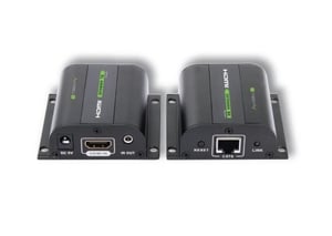 Techly IDATA-EXT-E70I AV Extender AV Transmitter and Receiver Black
