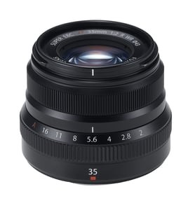 Fujifilm FUJINON XF35mm F2.0 R WR spiegellose Kamera Standardobjektiv Schwarz
