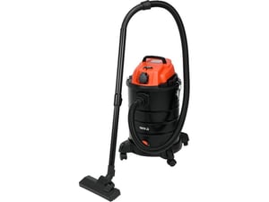 Yato YT-85701 30-liter Vacuum Cleaner, Vacuum Drum, Wet and Dry, 1400 W, Combi