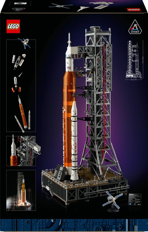 фото Блоковий конструктор LEGO Icons Система космічного запуску NASA Артеміда (10341)