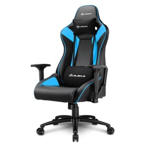 Sharkoon ELBRUS 3 Universell gamingstol Klädd sits Svart, Blå