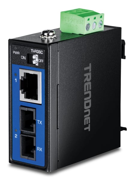 Trendnet TI-FGSC konwerter sieciowy 1000 Mbit/s 1310 nm Czarny