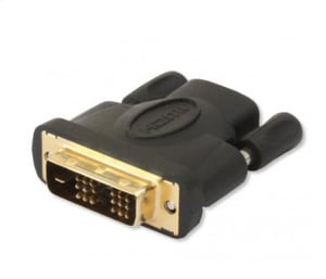 Techly IADAP-HDMI-651 Adapter für DVI-D-Kabel, schwarz
