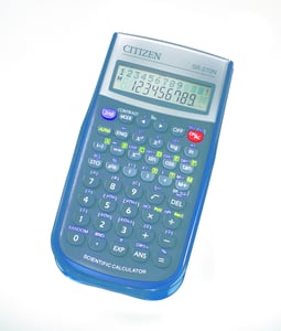 Citizen SR-270N Taschenrechner Wissenschaftlicher Taschenrechner Schwarz