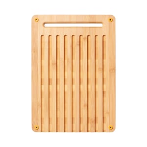 Fiskars 1059230 Rectangular Bamboo Cutting Board