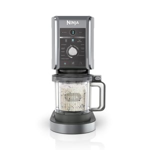 Ninja CREAMi Deluxe Shaker zur Eisherstellung, 2,1 l, 800 W, Schwarz, Grau