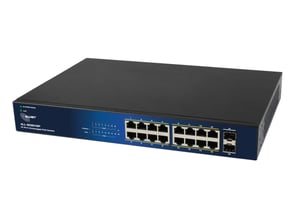 ALLNET 211783 Unmanaged L2 Gigabit Ethernet (10/100/1000) PoE Support Black