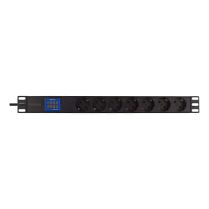 PowerWalker 10133010 1U PDU Power Distribution Unit, Black