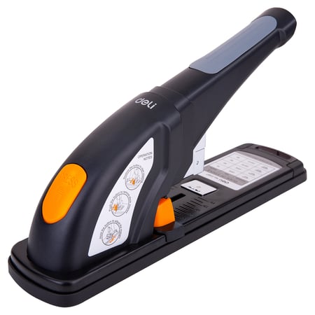 Deli E0387 zszywacz Zacisk standardowy Czarny