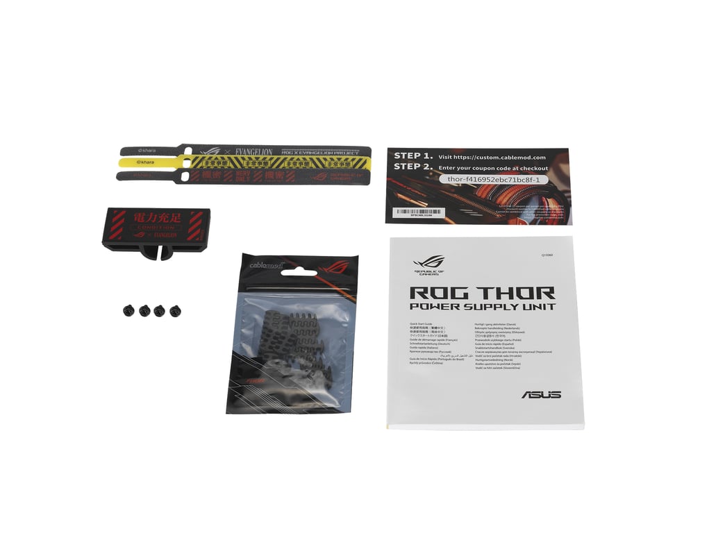 ASUS ROG THOR 1000W Platinum II EVA Edition moduł zasilaczy 20+4 pin ATX  Czarny 90YE00L6-B0NA00 kup online w SuperTech.pl - Hurtownia IT, Sklep  Komputerowy