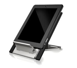 ICY BOX IB-LS300-LH Passive Halterung für Tablet/UMPC Schwarz, Silber