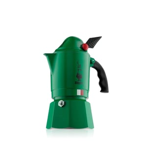 Bialetti Moka Break Alpina Mokabryggare Grön