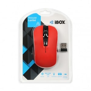 iBox LORIINI myszka Oburęczny RF Wireless Optyczny 1600 DPI