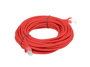 Lanberg PCU6-10CC-0500-R nätverkskabel, röd, 5 m, Cat6 U/UTP (UTP)