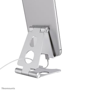 Neomounts DS10-150SL1 uchwyt Uchwyt pasywny Telefon komórkowy/Smartfon Srebrny