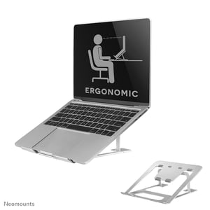 Neomounts NSLS085SILVER Laptop-Ständer Notebook-Halterung Silber 43,2 cm (17")