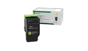Lexmark 78C20Y0 Toner Cartridge, 1 pc. Genuine Yellow