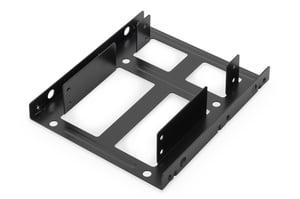 Digitus Intern monteringsram för två 2,5-tums HDD/SSD-hårddiskar med komplett kabelsats