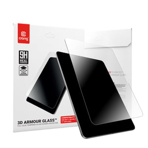 Crong 3D Armour Glass – Szklo hartowane iPad Air 11” M3 (2025) / iPad Air 11” M2 (2024) / iPad Pro 11 (2022-2018) Przezroczysta ochrona ekranu Apple 1 szt.