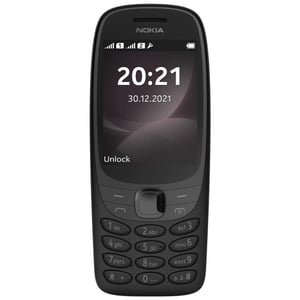 Nokia 6310 7,11 cm (2,8") Svart Funktionell telefon