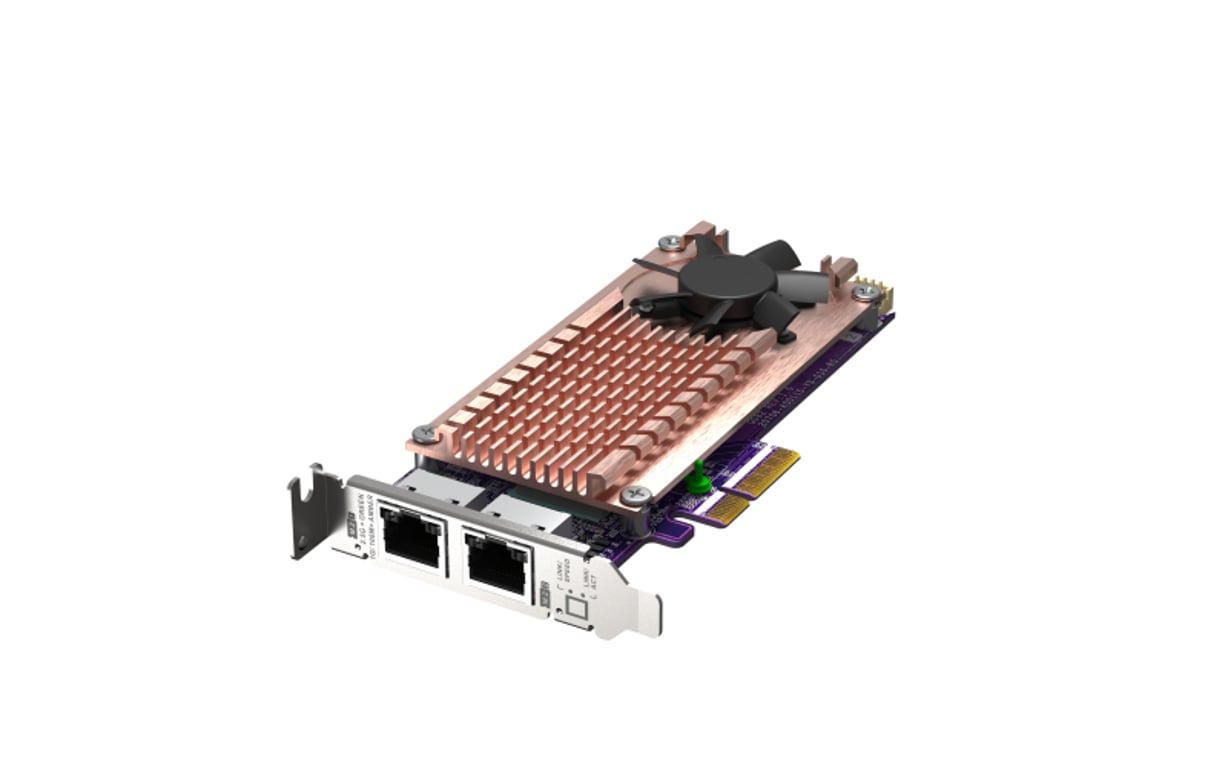 QNAP QM2-2P2G2T karta sieciowa Wewnętrzny Ethernet 2500 Mbit/s