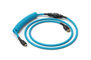 Glorious Gaming Coiled Blau 1,37 m