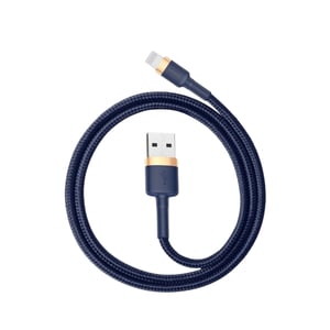 Baseus CALKLF-BV3 Handy-Kabel Blau, Gold 1 m USB-A-Lightning