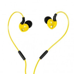 iBox S1 Hörlursset, trådbundet, in-ear, samtal/musik, gul