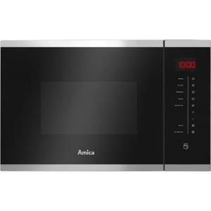 Amica TMI25AXX Mikrowelle Schwarz Kombi-Mikrowelle Einbaugerät 25 l 900 W