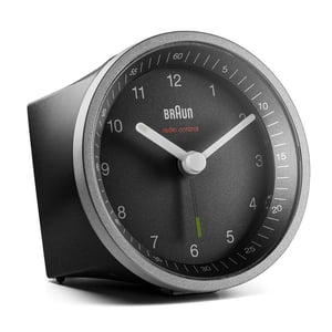 Braun BC07SB-DCF Kvartsväckarklocka Svart, Silver