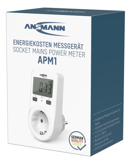 Ansmann Energiekosten Messgerät APM1 Prąd przemienny