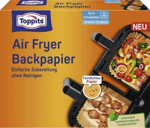 Toppits FSC MIX CREDIT TUEV-COC-000078 Baking Paper, 20 sheets. Brown
