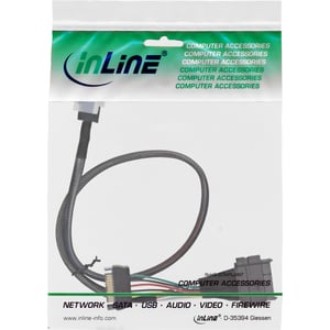 InLine 29620B kabel SATA 0,75 m Czarny 29620B kup online w SuperTech.pl ...