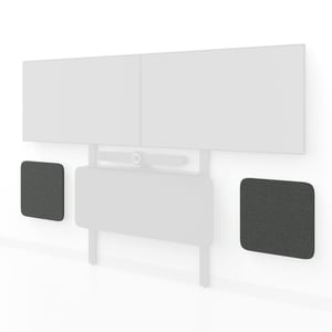 Heckler Design H806-BG akcesorium do wideokonferencji Mocowanie ścienne Czarny, Szary