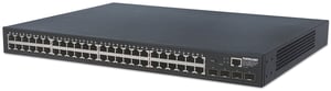 Intellinet 561334 Managed L2 Gigabit-Ethernet-Netzwerk-Switch (10/100/1000) Schwarz
